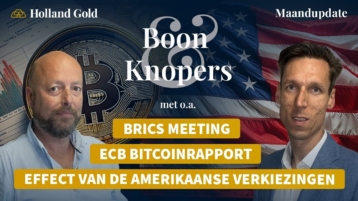 Frank Knopers over BRICS top Rusland, recordprijzen goud en zilver en aanval centrale banken op Bitcoin