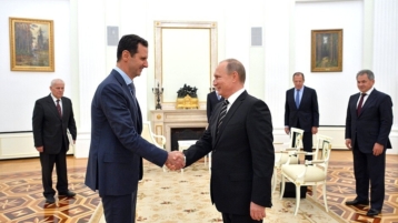 Assad bedankt Poetin voor hulp in Syrië