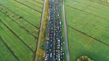 Boerenprotest in beeld