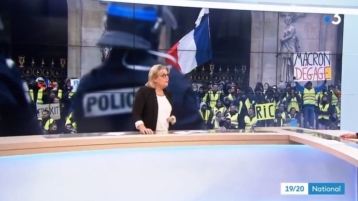 Franse televisiezender manipuleerde beelden demonstraties