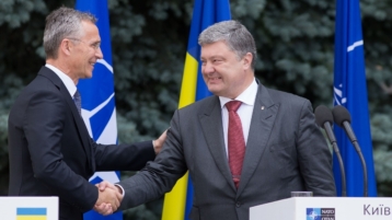 NAVO accepteert Oekraïne als aspirant lid