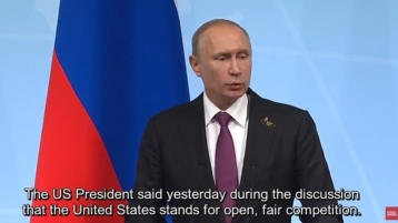 Poetin: "Ons aardgas is goedkoper dan dat van Amerika"