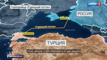 Rusland begint aanleg Turkish Stream