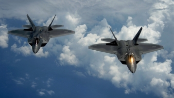 Amerikaanse coalitie bombardeert in Syrië