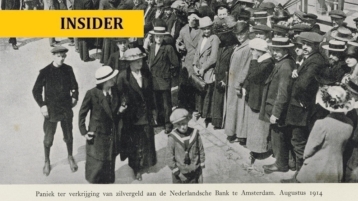 De laatste keer dat Nederlanders bij DNB hun papiergeld konden inwisselen voor goud en zilver