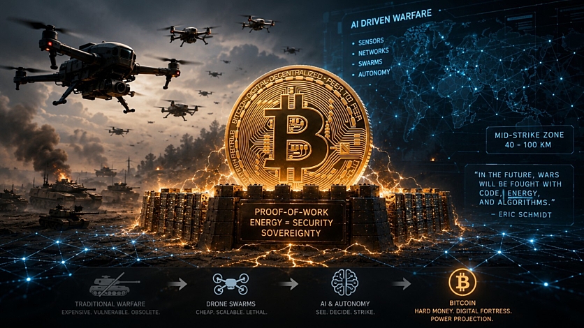Van Drones en AI tot Bitcoin als ‘Softwar’