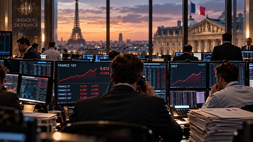 De sluipende werking van stijgende rente op de Franse staatsschuld
