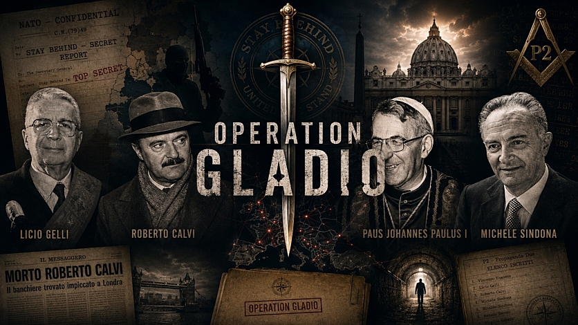 Operation Gladio, de Vaticaanse Bank, de P2-loge en de mysterieuze dood van paus Johannes Paulus I