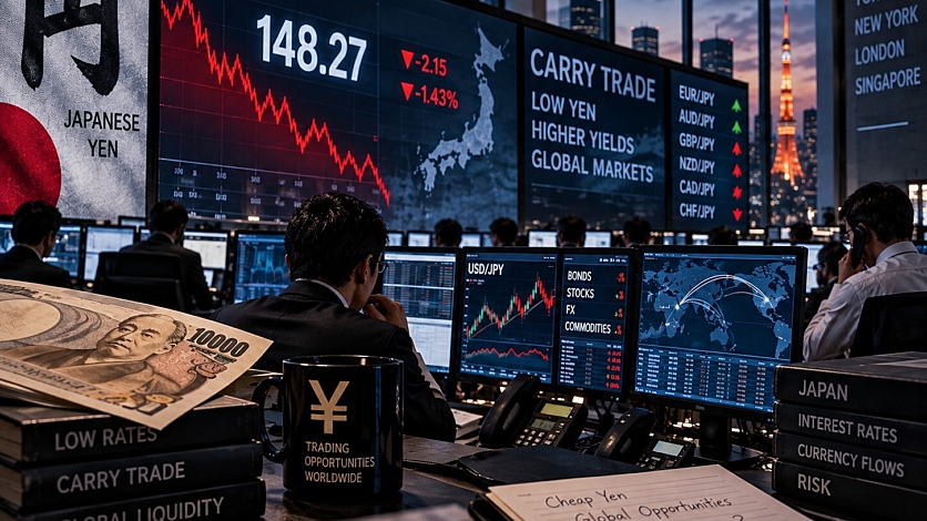 Yen carry trade: het grootste verborgen risico voor wereldwijde financiële markten